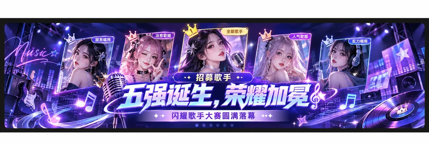 五强诞生 荣耀加冕