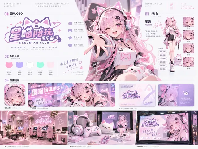 星喵陪玩俱乐部系列预览